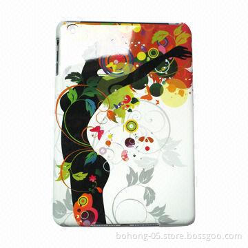 Case for iPad Mini, Made of PC, Light Oil Water Stick Single Bottom (Ultrasonic Drill)
